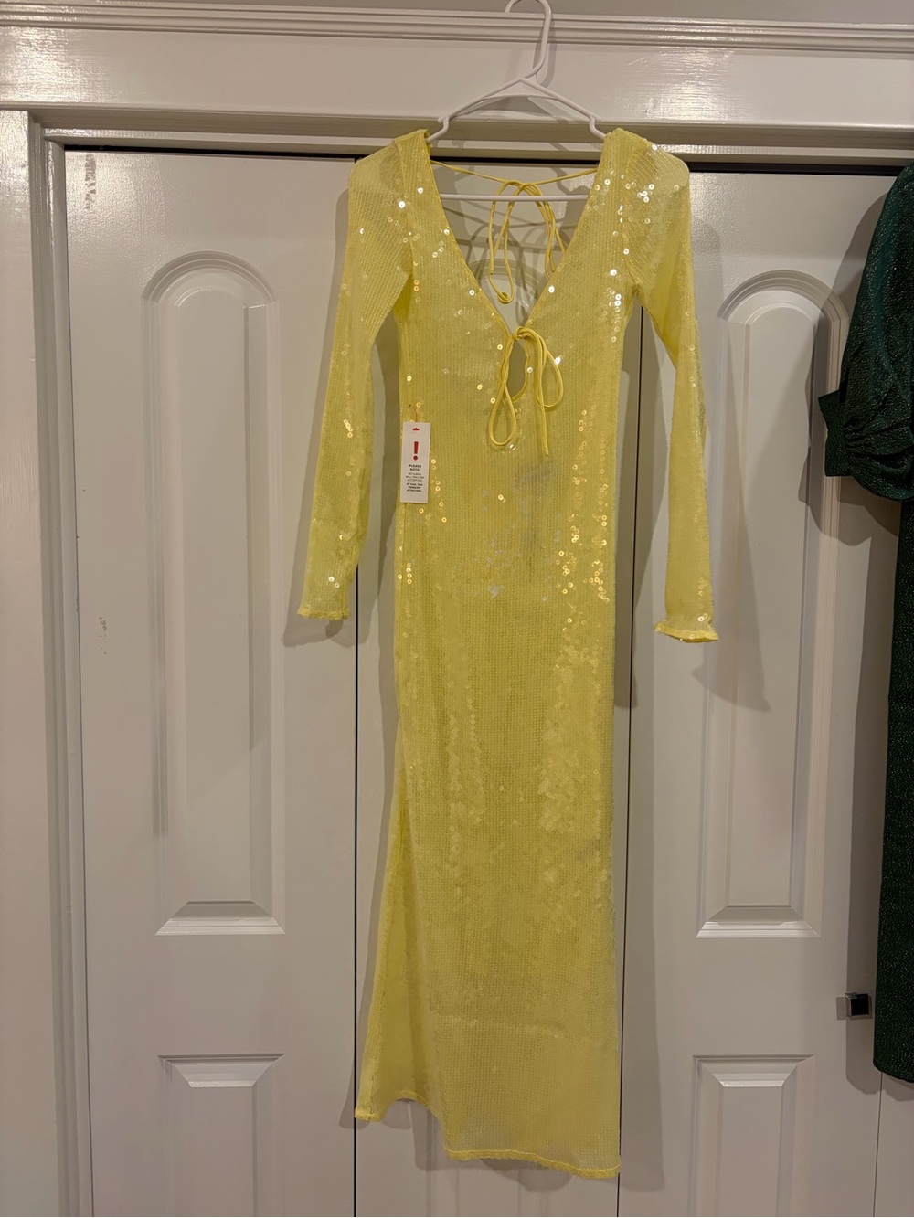 Bardot Verona Maxi Dress in Canary Yellow
